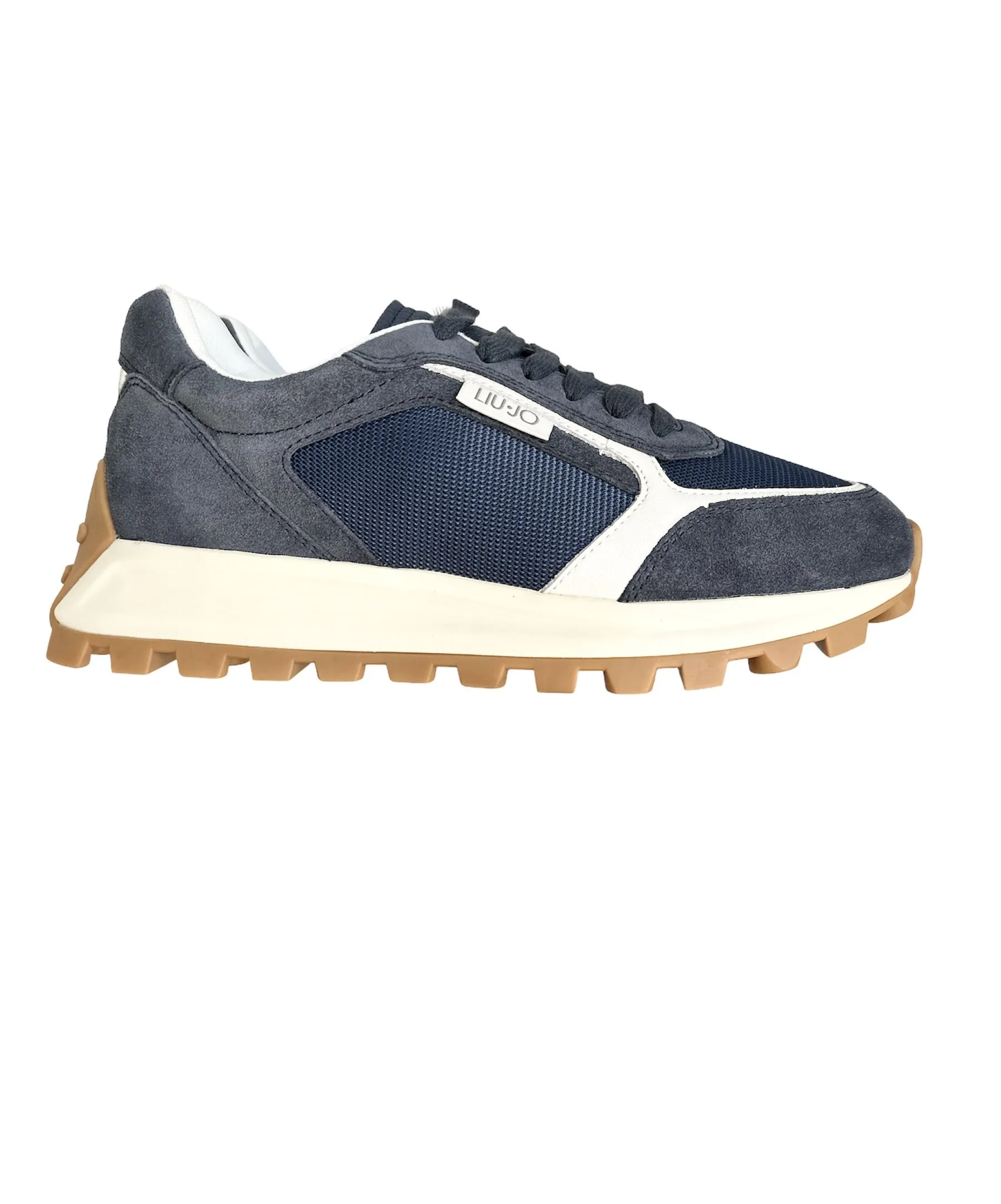 Liujo uomo sneaker blu/beige ARTICOLO 7B3007px38000009