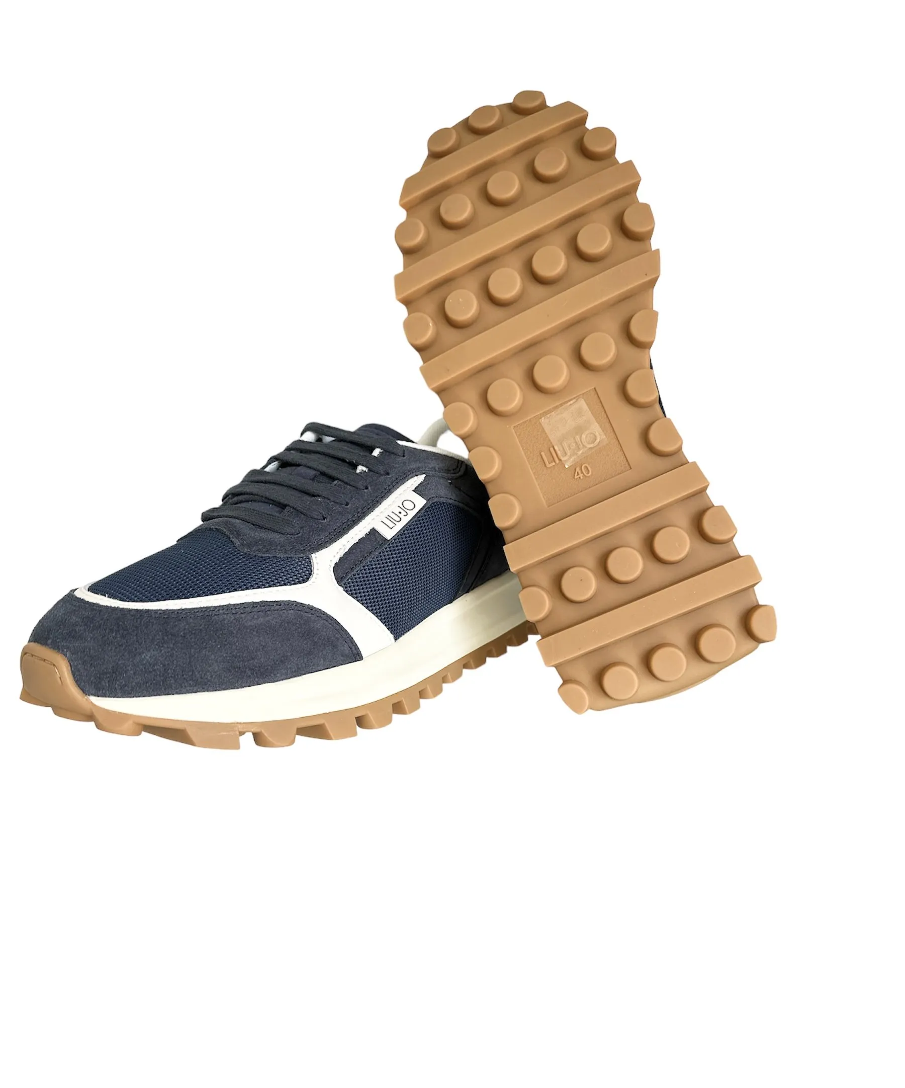 Liujo uomo sneaker blu/beige ARTICOLO 7B3007px38000009