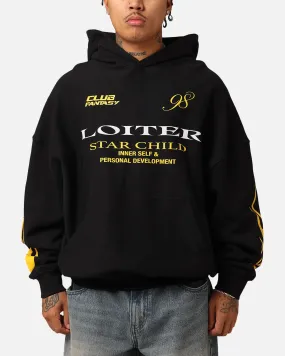 Loiter Star Child Hoodie Black