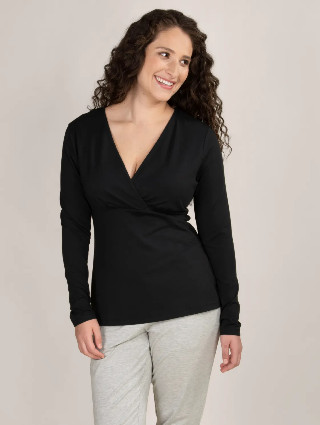 Long Sleeve Nursing Top