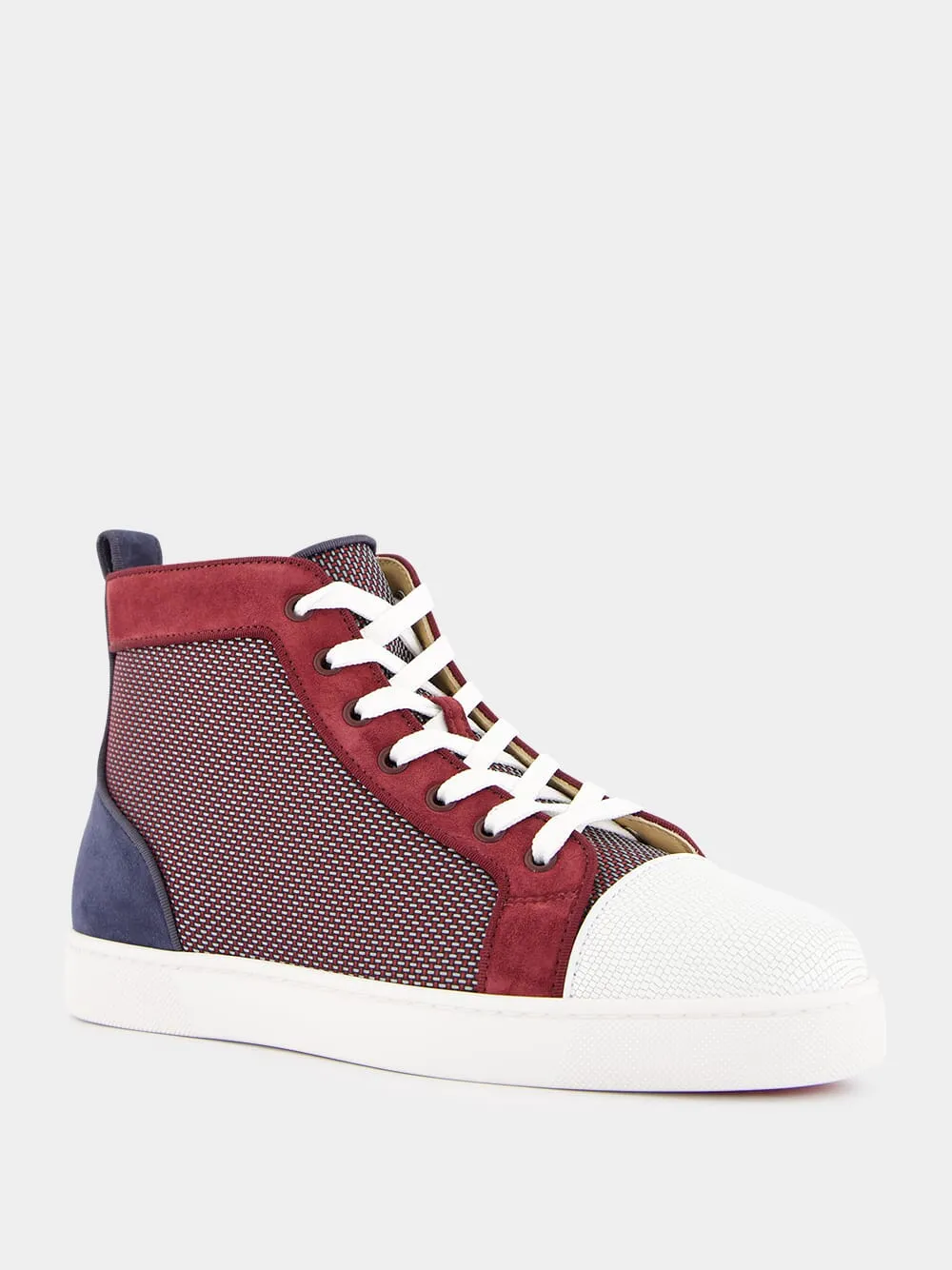 Louis high-top leather sneakers