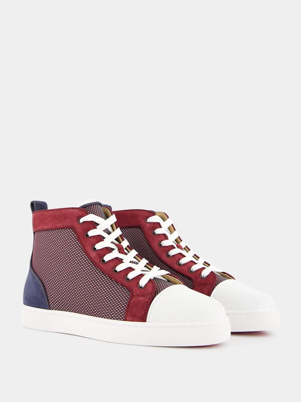 Louis high-top leather sneakers