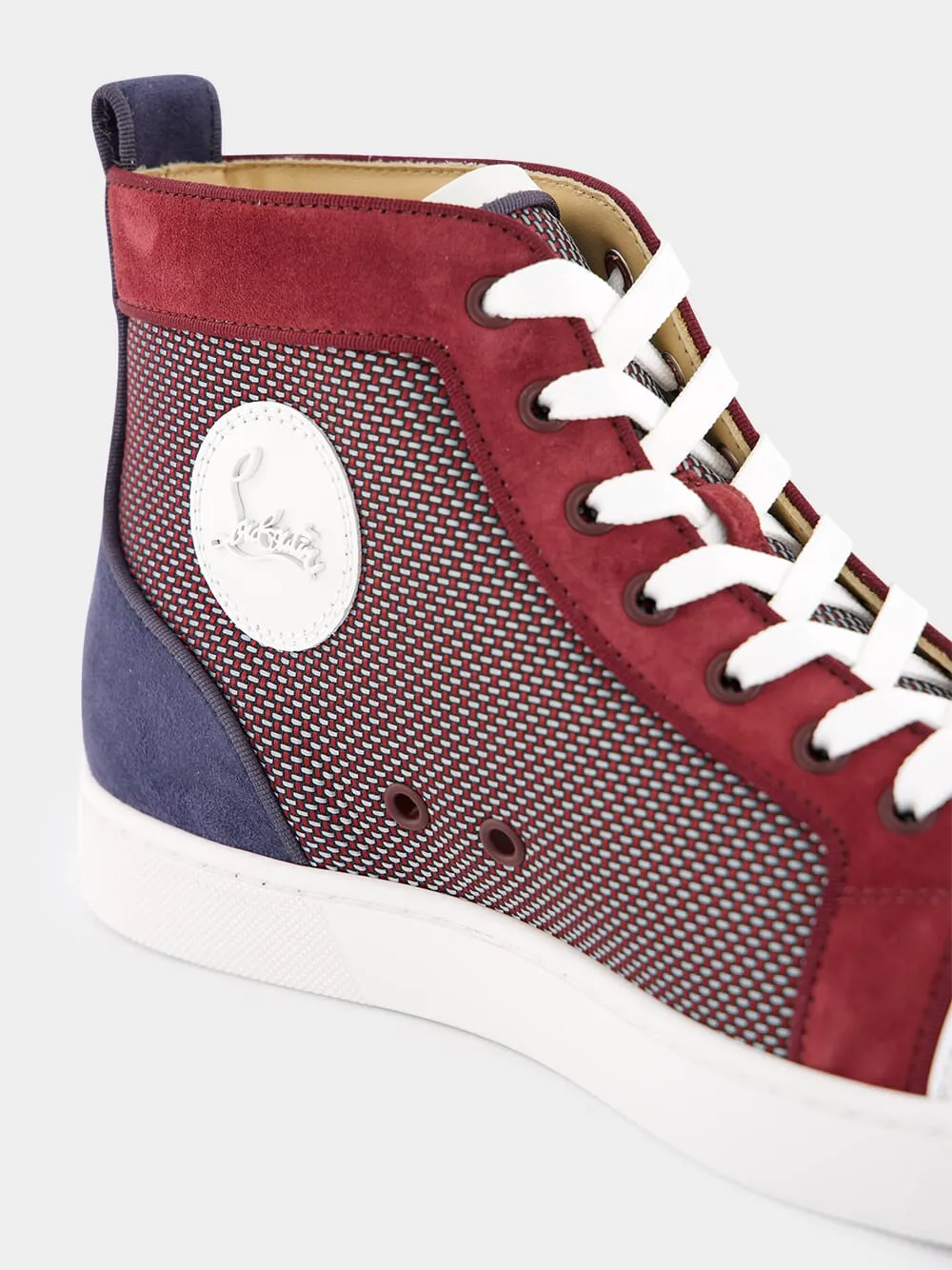 Louis high-top leather sneakers