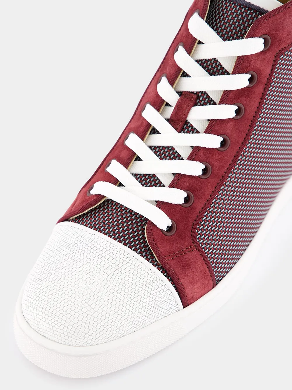 Louis high-top leather sneakers