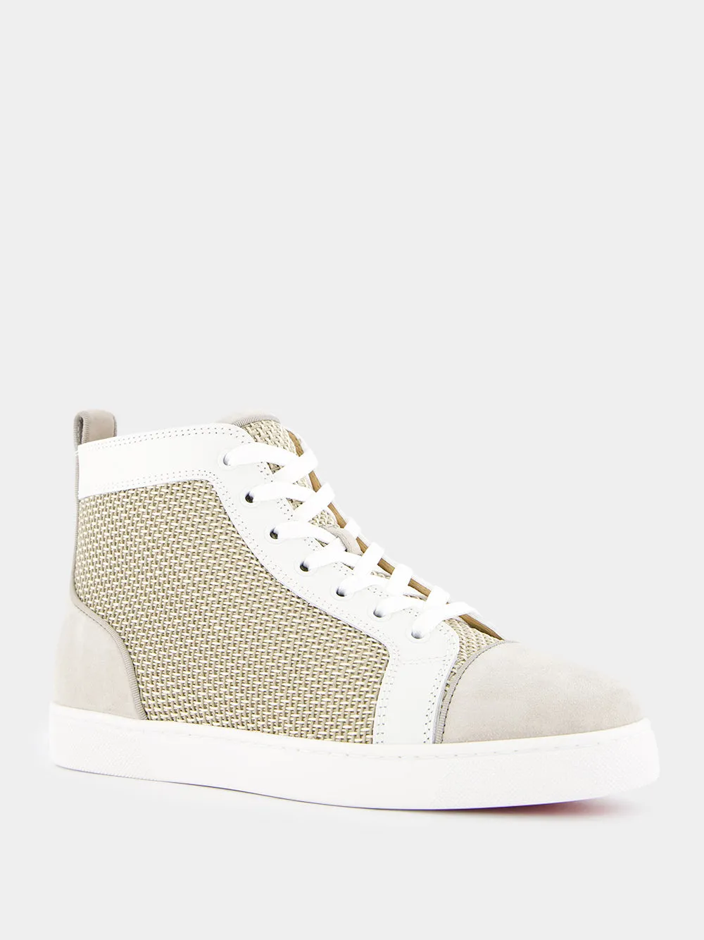 Louis high-top veau velours sneakers