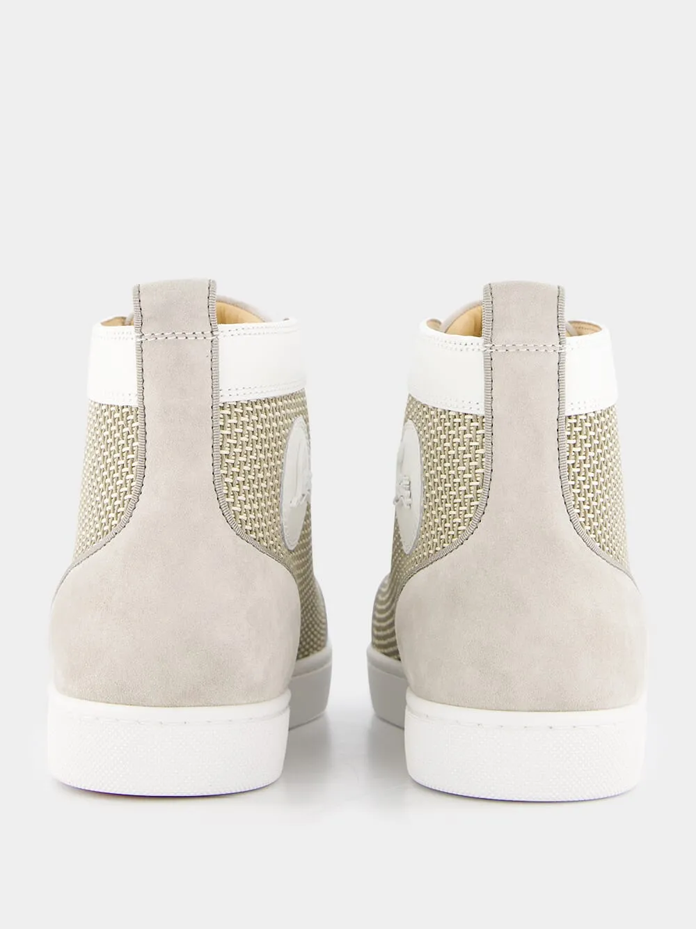 Louis high-top veau velours sneakers