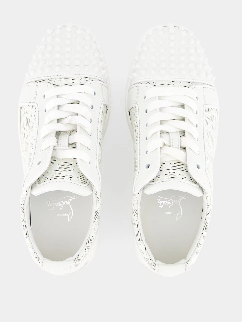 Louis Junior Spikes low-top leather sneakers