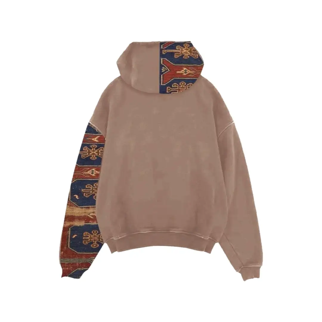 Love Closely Patchwork Hoodie