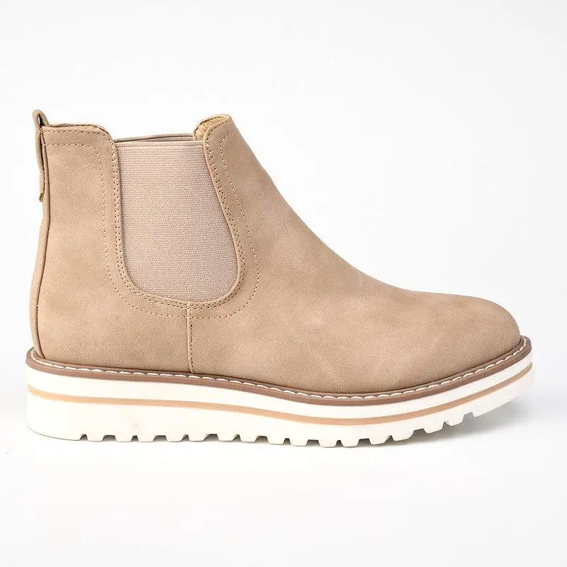 Madison Jayda Boot - Taupe