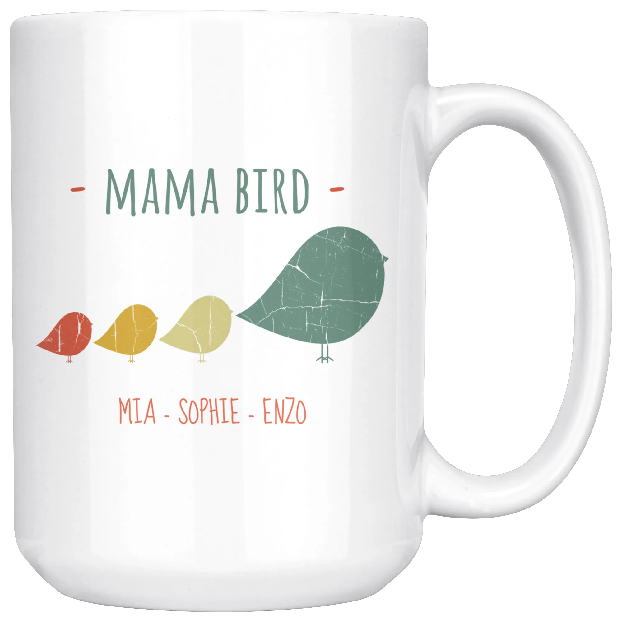 Mama Bird 15oz Mug Mia Sophie Enzo