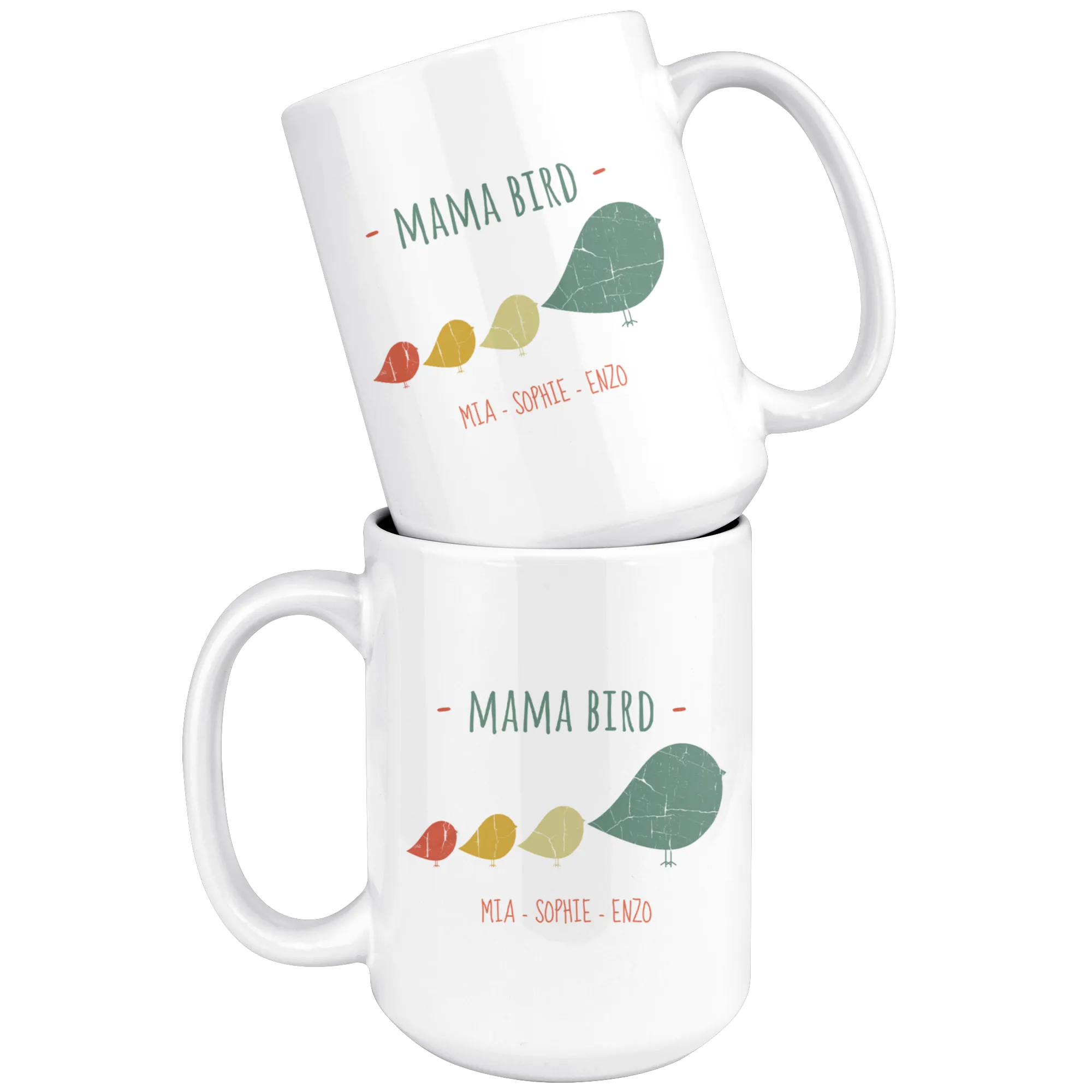 Mama Bird 15oz Mug Mia Sophie Enzo