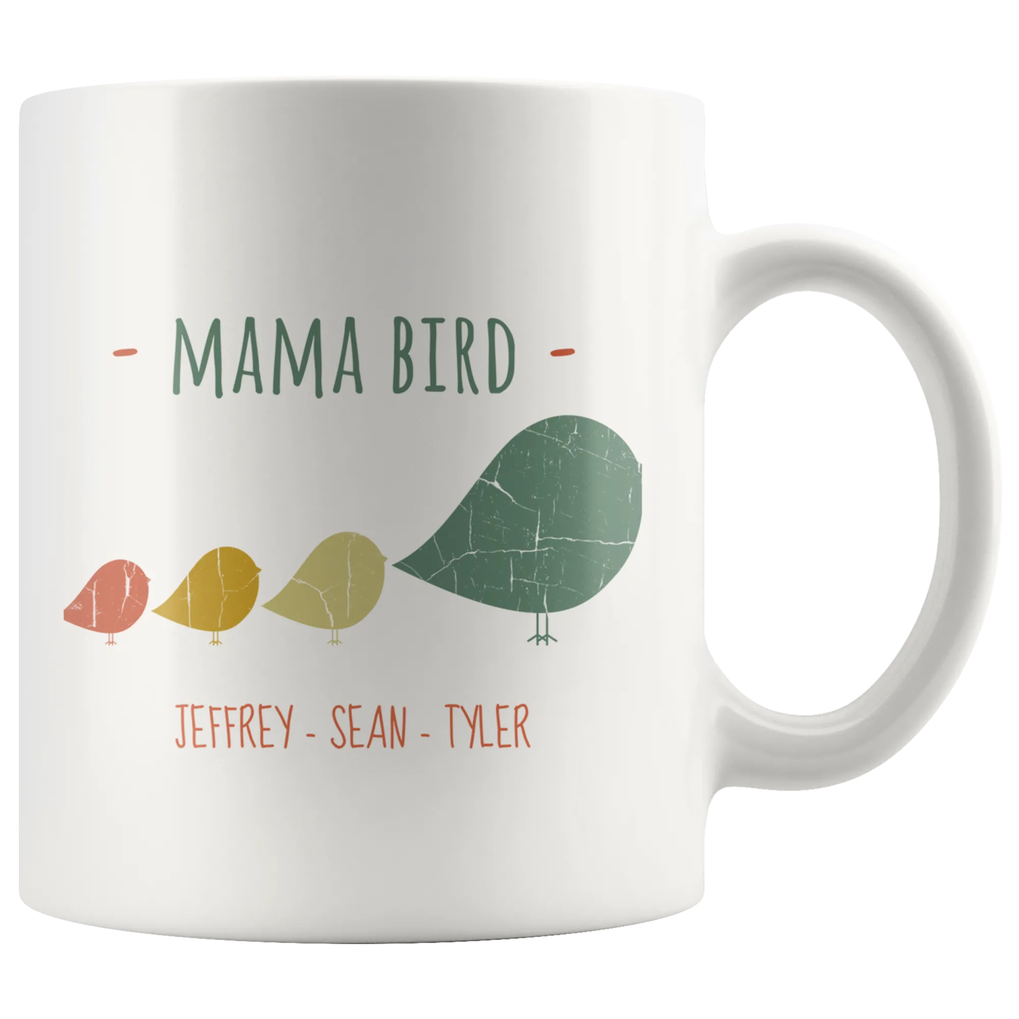 Mama Bird Mug Jeffrey Sean Tyler