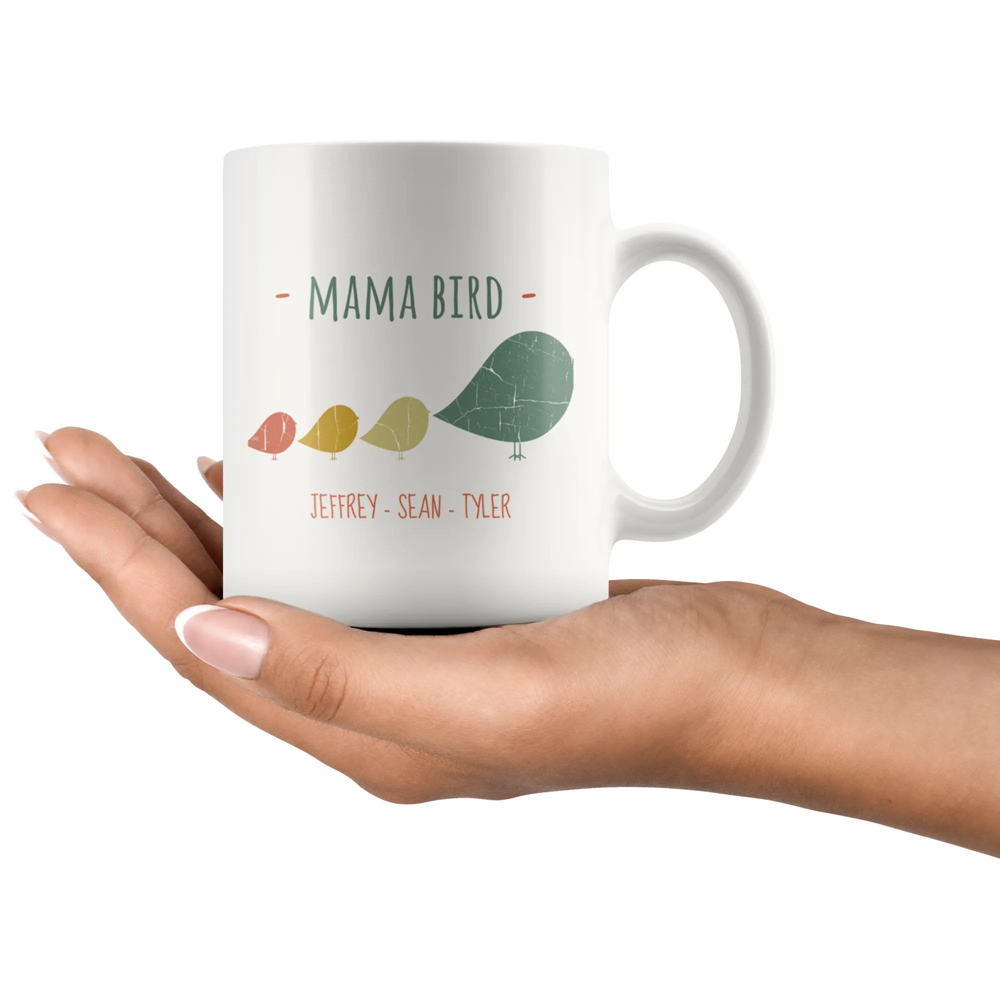 Mama Bird Mug Jeffrey Sean Tyler