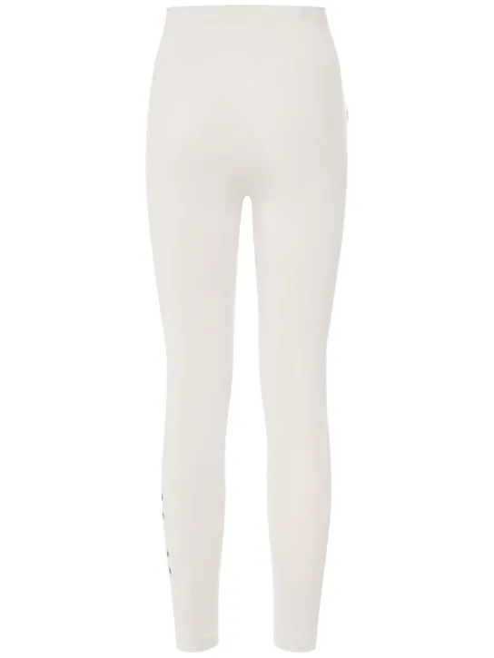 Max Mara   Pirania logo jersey seamless leggings 