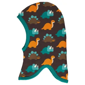 Maxomorra Dinosaurs Velour Balaclava