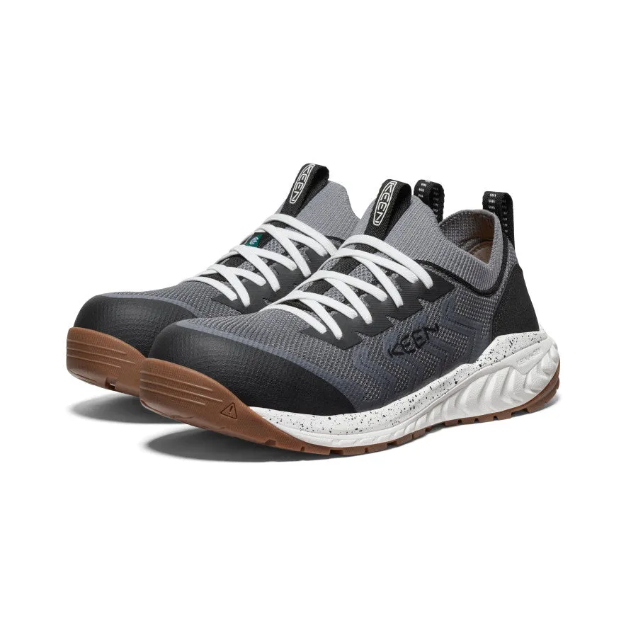 Men's CSA Arvada Shift Work Sneaker (Carbon-Fiber Toe)  |  Steel Grey/Gum