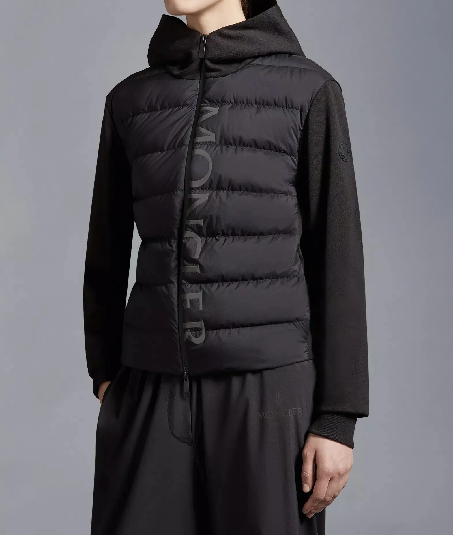 MONCLER  |Padded Zip-Up Hoodie