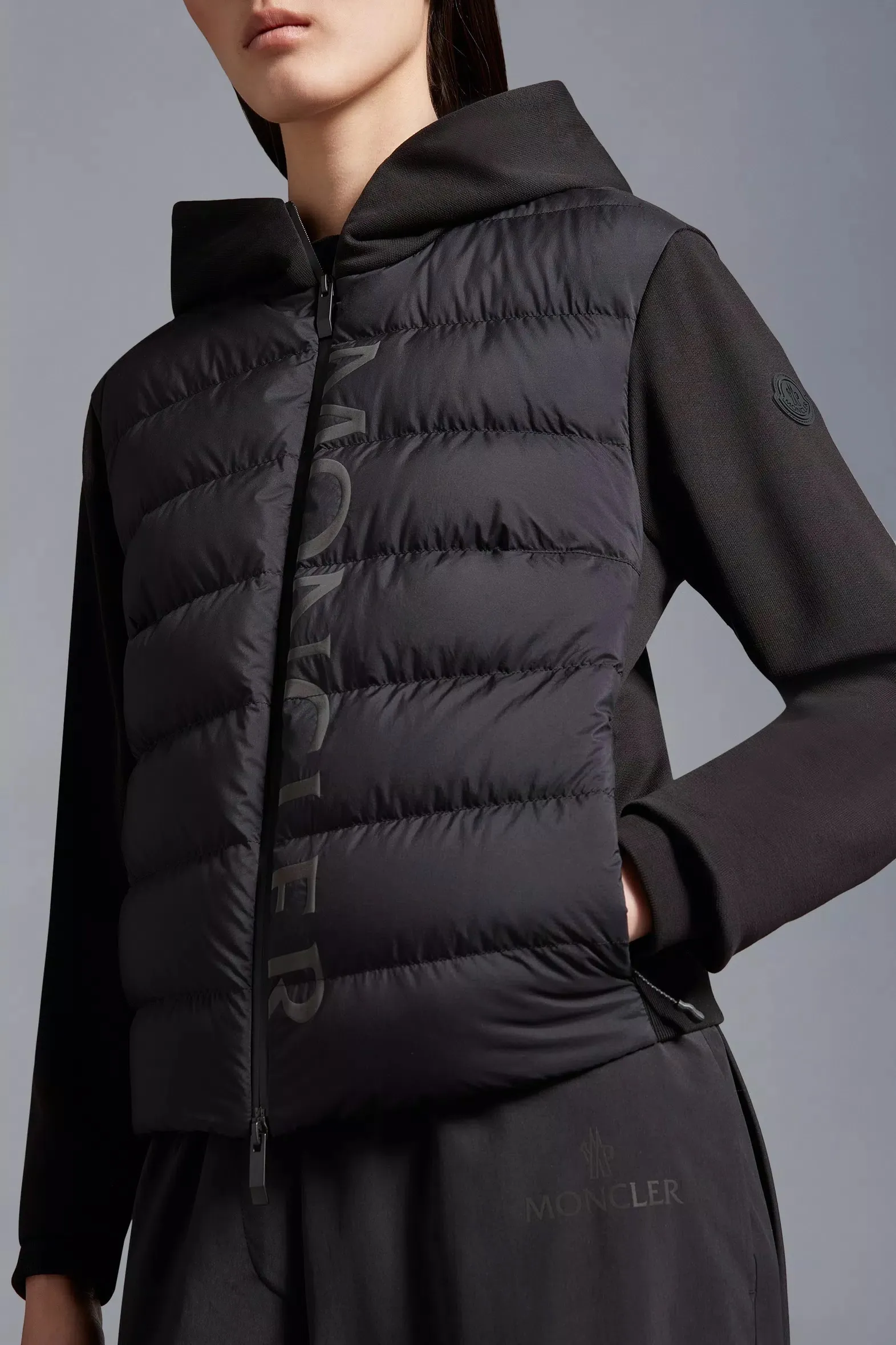 MONCLER  |Padded Zip-Up Hoodie