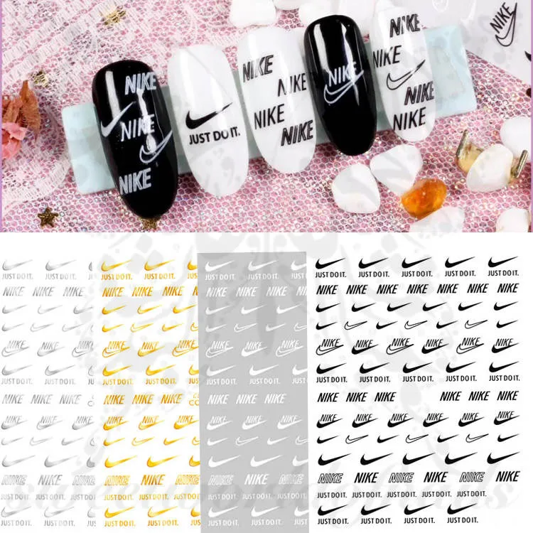 Nail Art Just Do It Nail Stickers