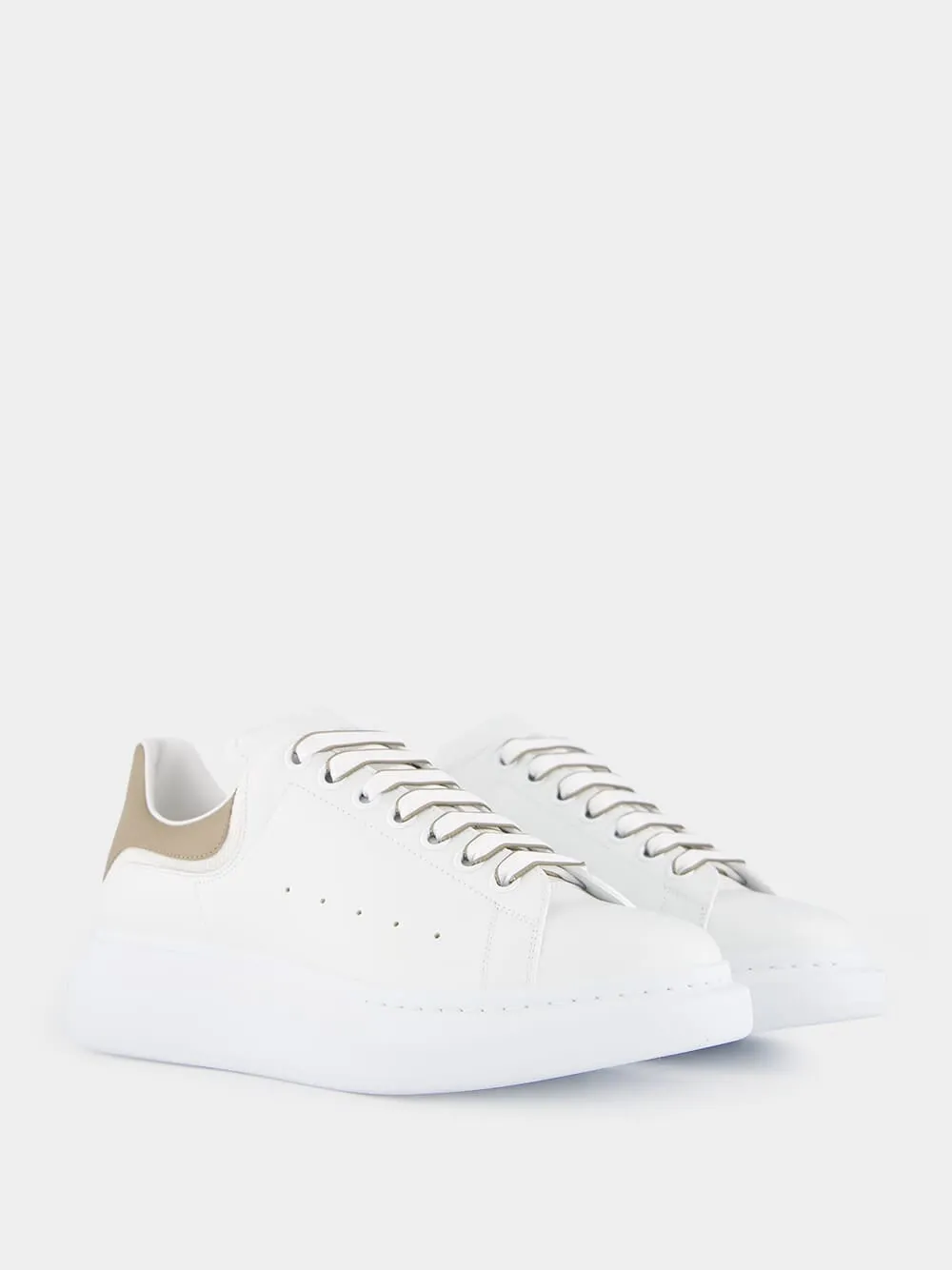 New Tech Calf White Sneakers