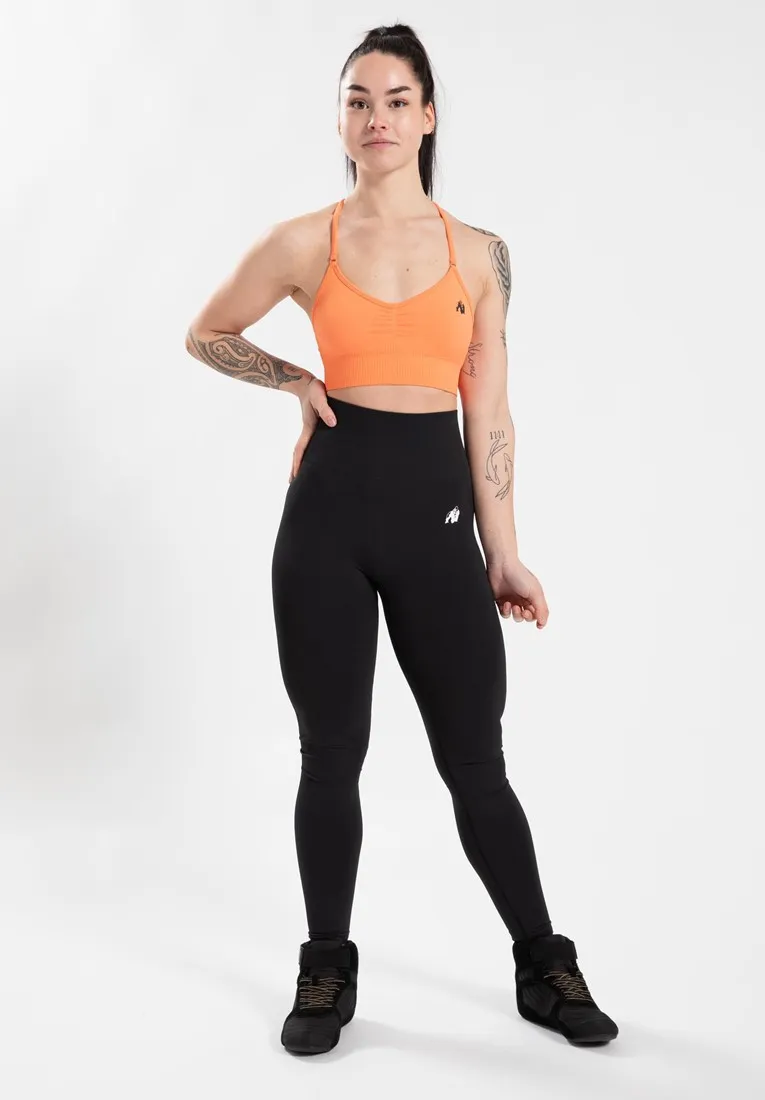 Olivia Seamless Leggings - Black - XS/S Gorilla Wear