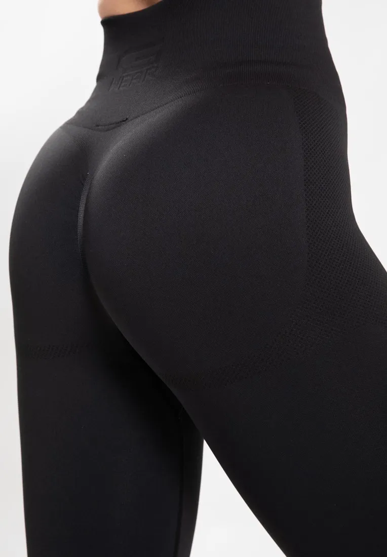 Olivia Seamless Leggings - Black - XS/S Gorilla Wear