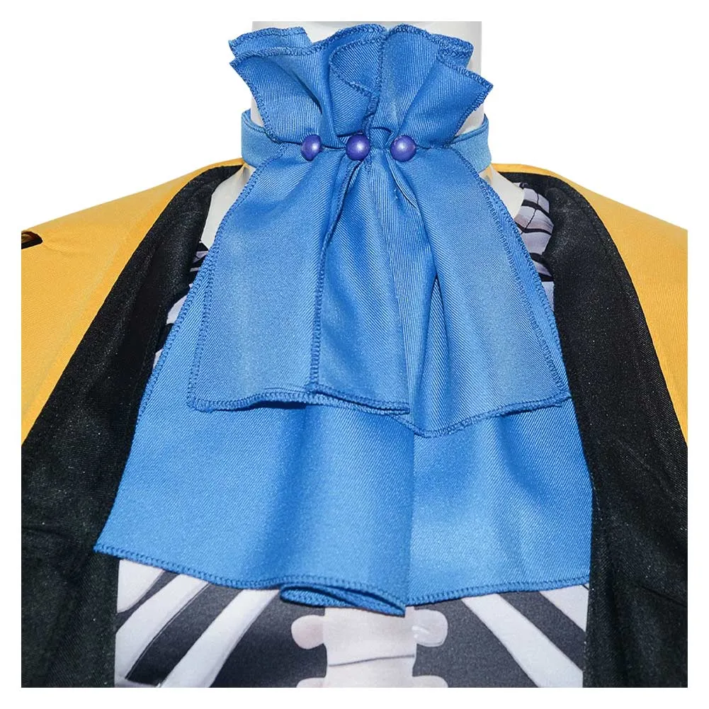 One Piece Burukku/BROOK Cosplay Costume Outfits Halloween Carnival Suit