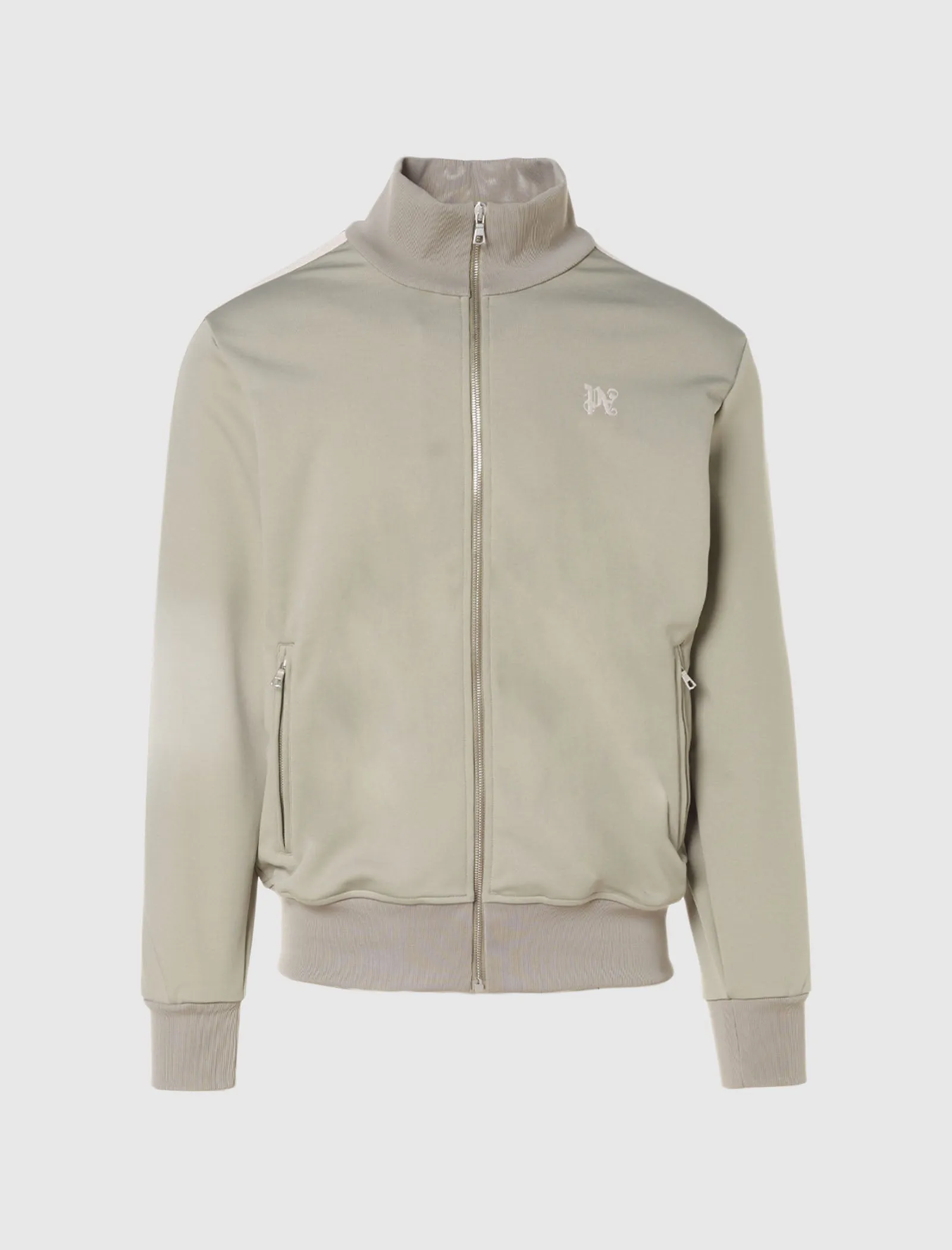 PALM ANGELS PA MONOGRAM TRACK JACKET   DARK GREY