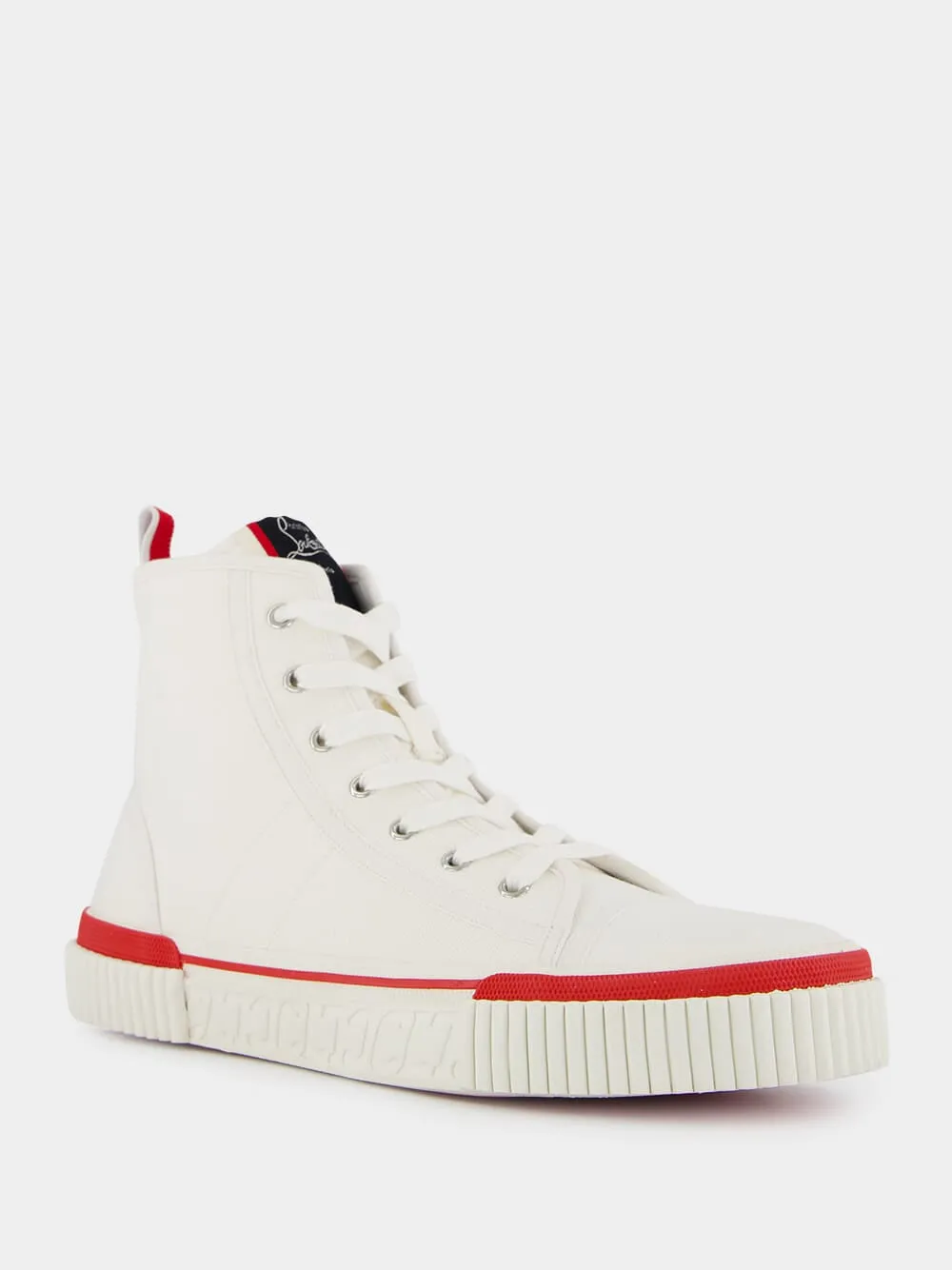 Pedro High-Top Canvas Sneakers