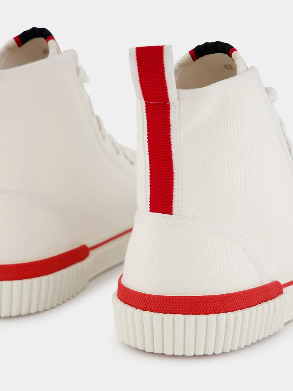 Pedro High-Top Canvas Sneakers