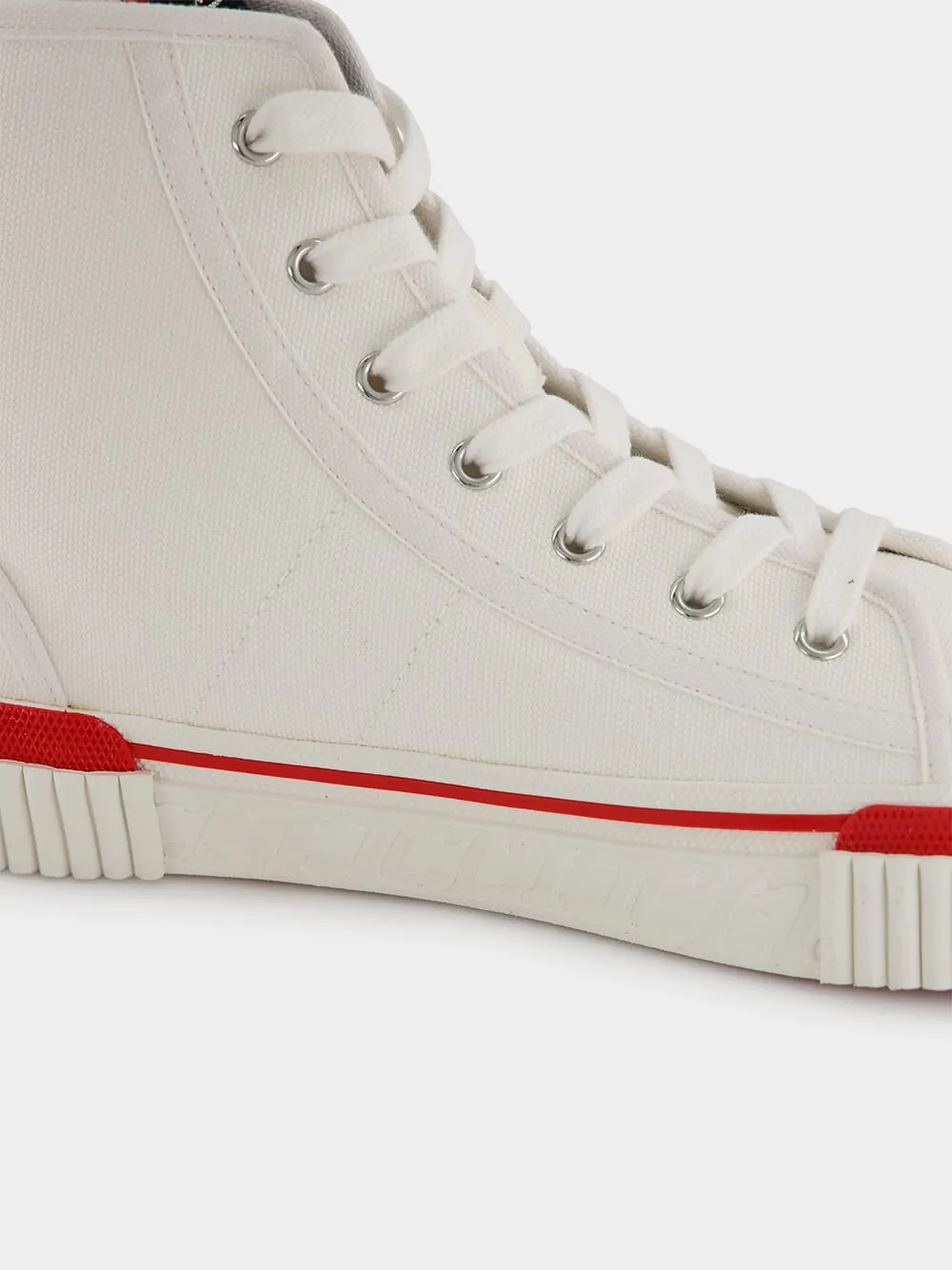 Pedro High-Top Canvas Sneakers