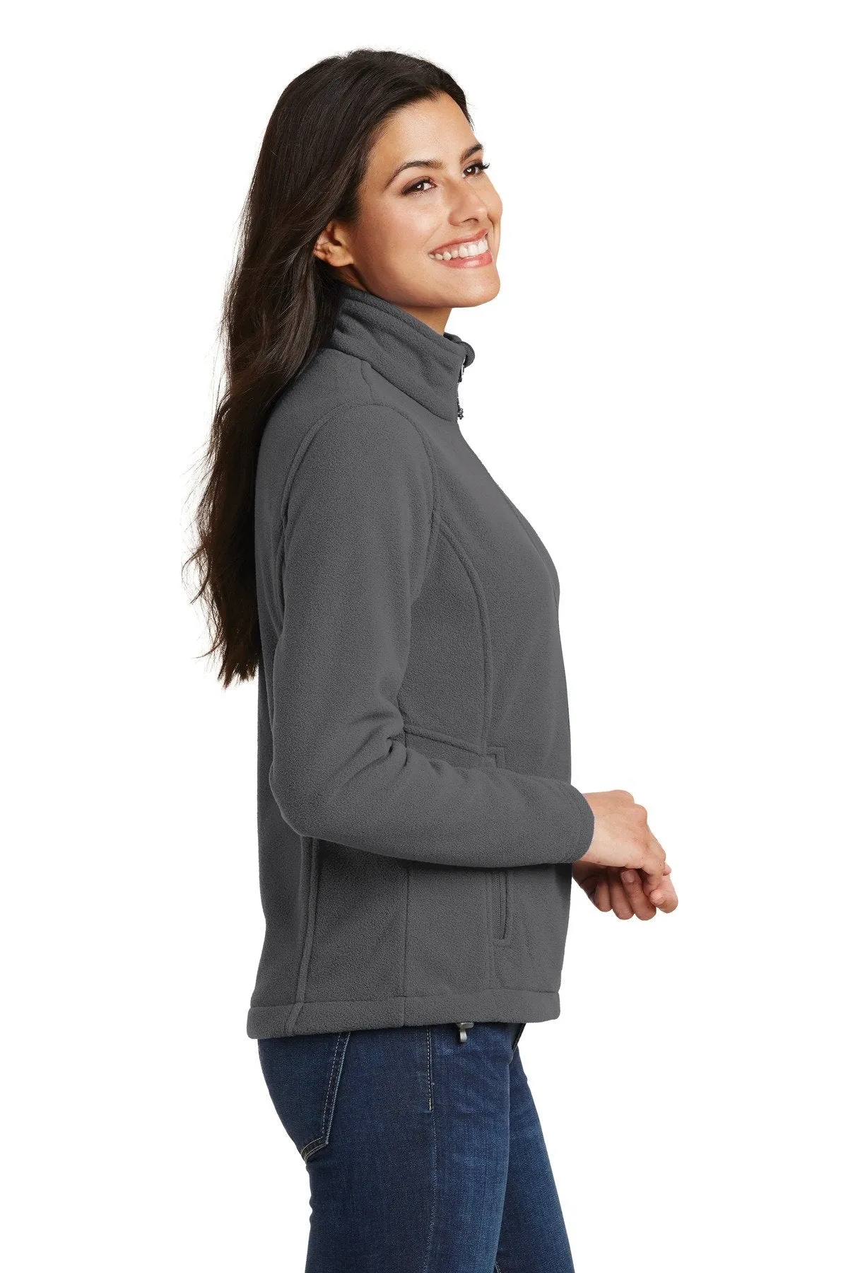 Port Authority Ladies Value Fleece Jacket L217 Iron Grey