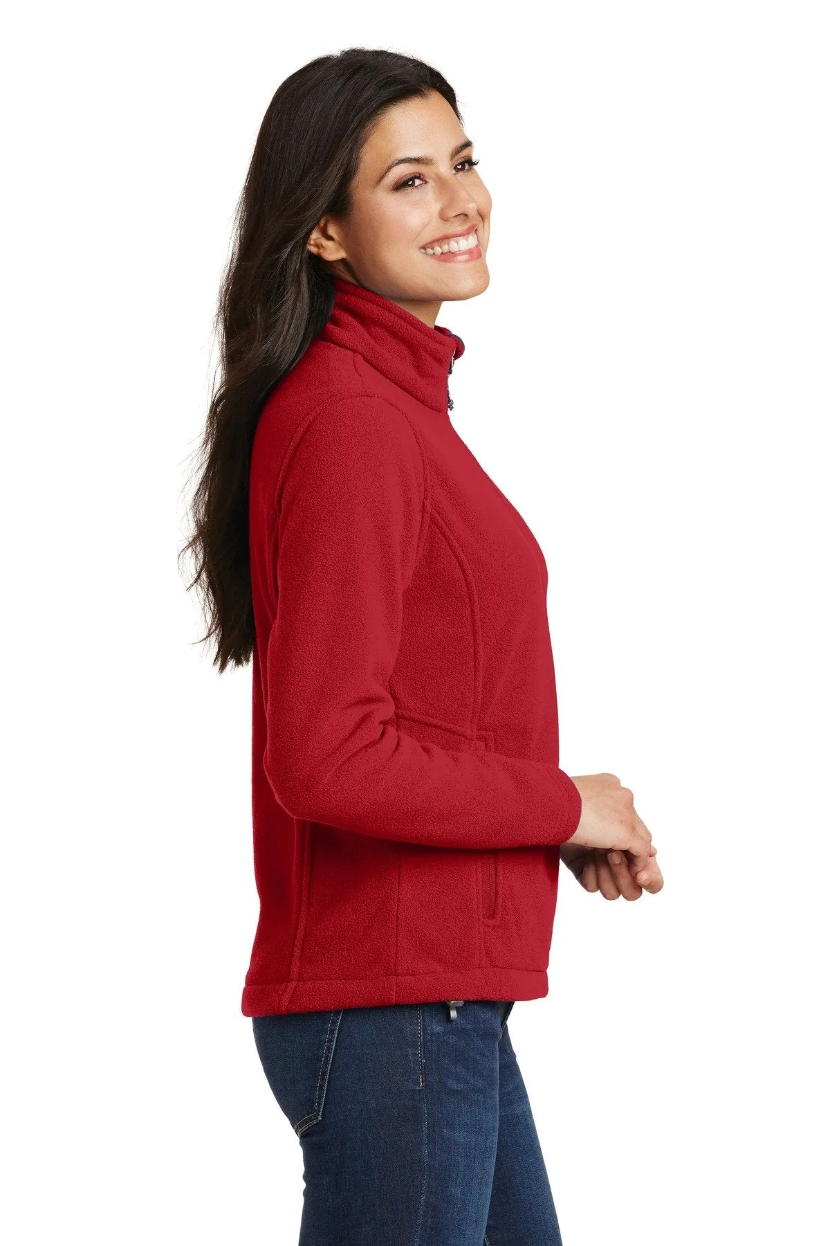 Port Authority Ladies Value Fleece Jacket L217 True Red