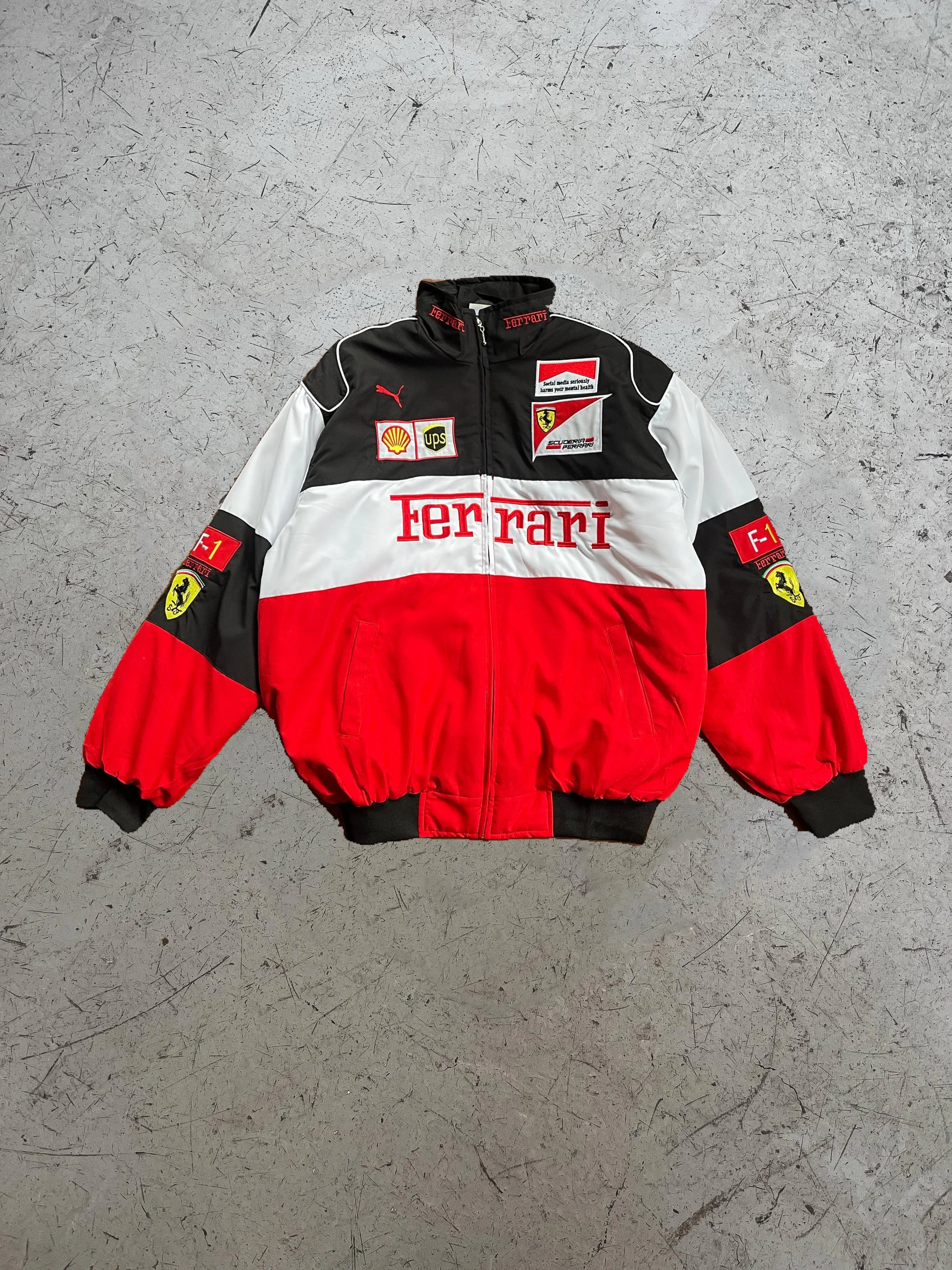 Racing Black & Red Jacket