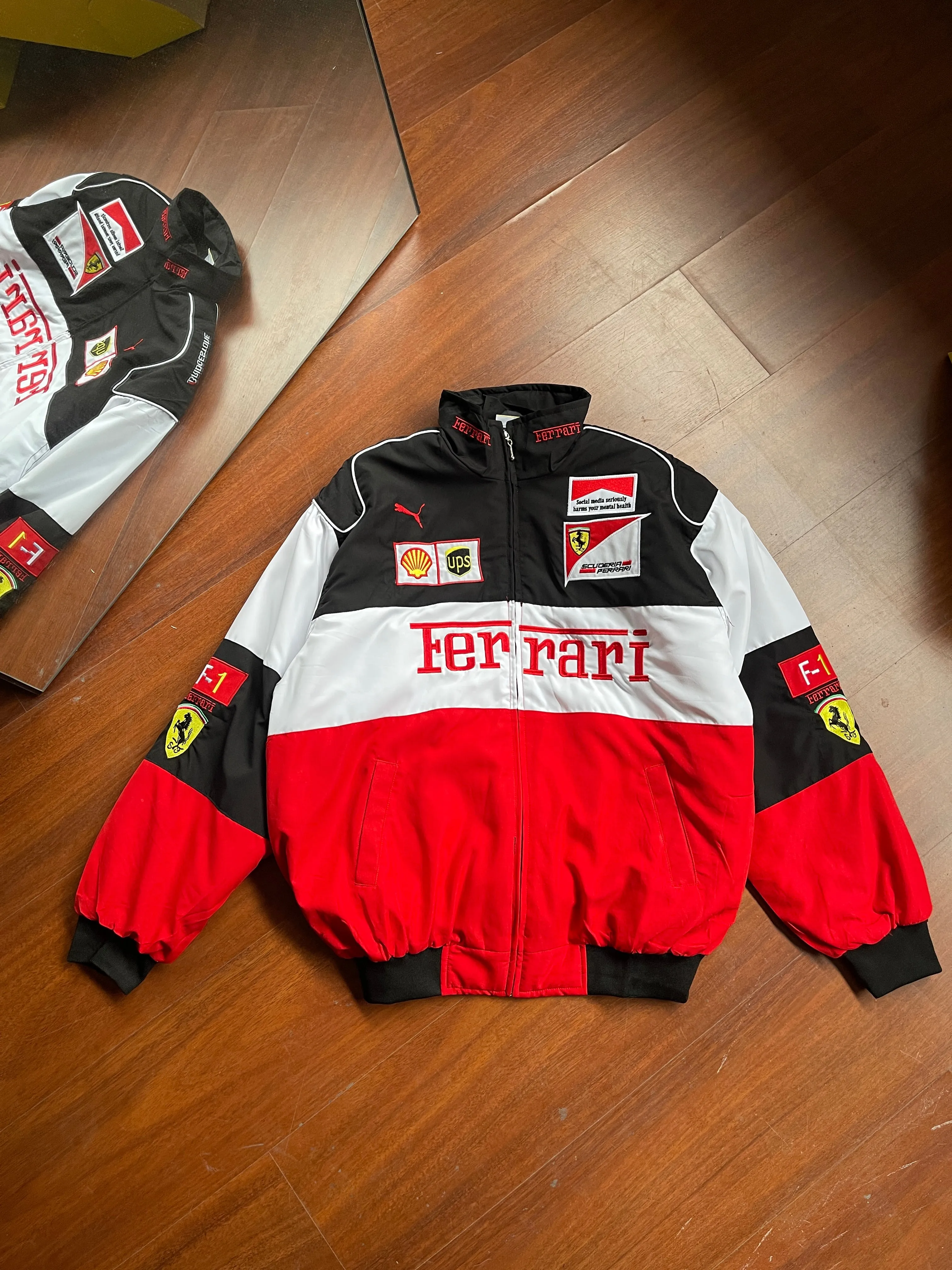 Racing Black & Red Jacket