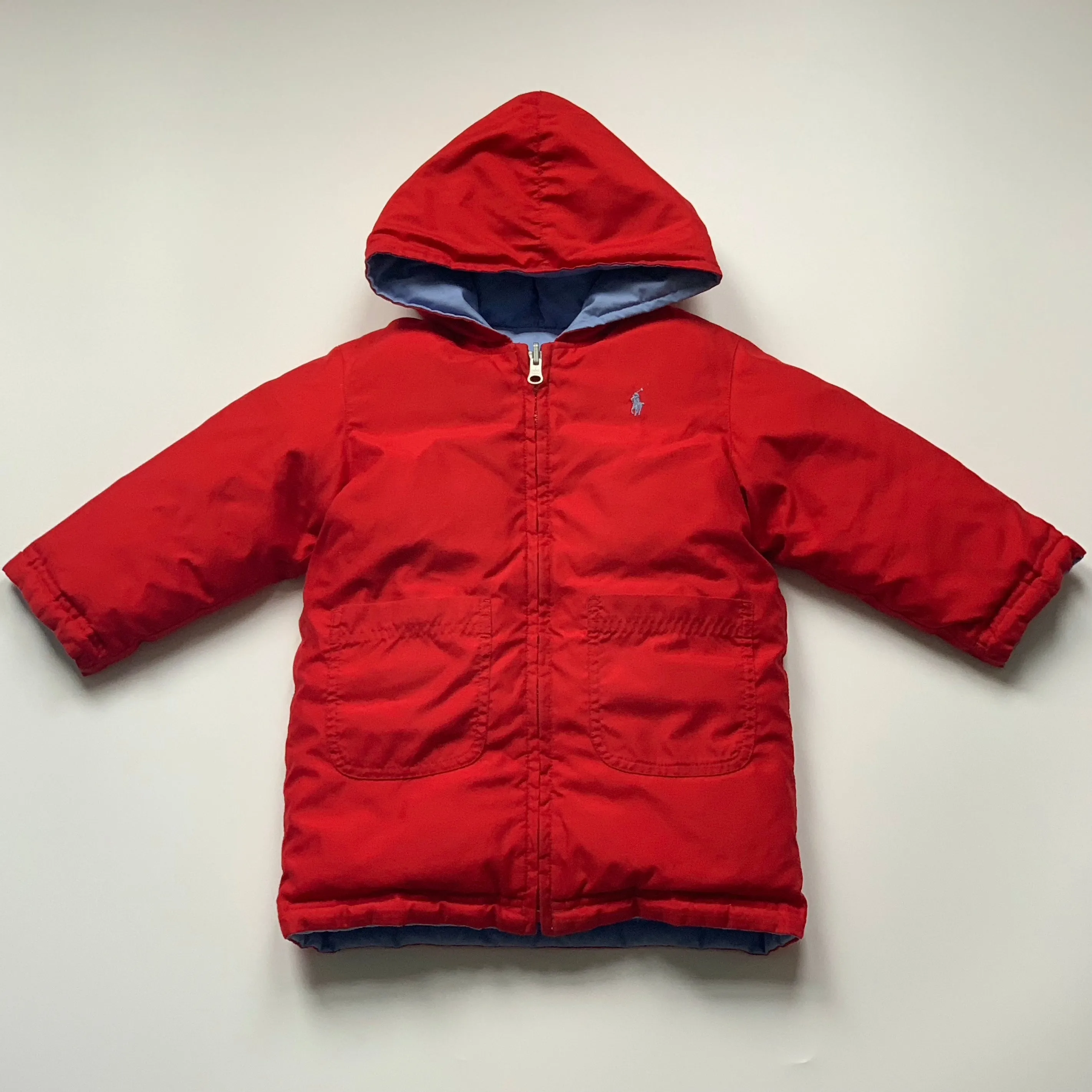 Ralph Lauren Reversible Down Filled Coat: 2 Years