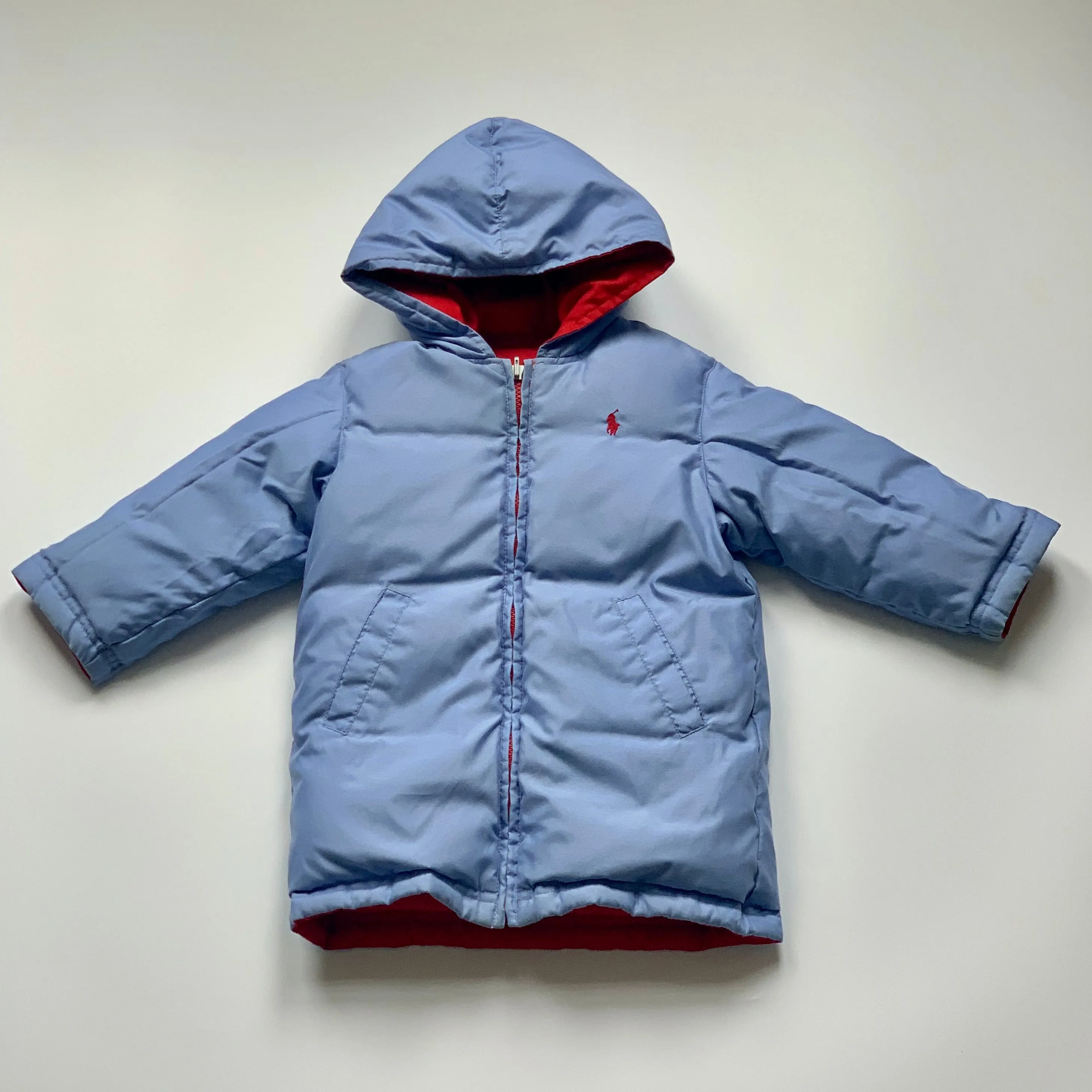 Ralph Lauren Reversible Down Filled Coat: 2 Years