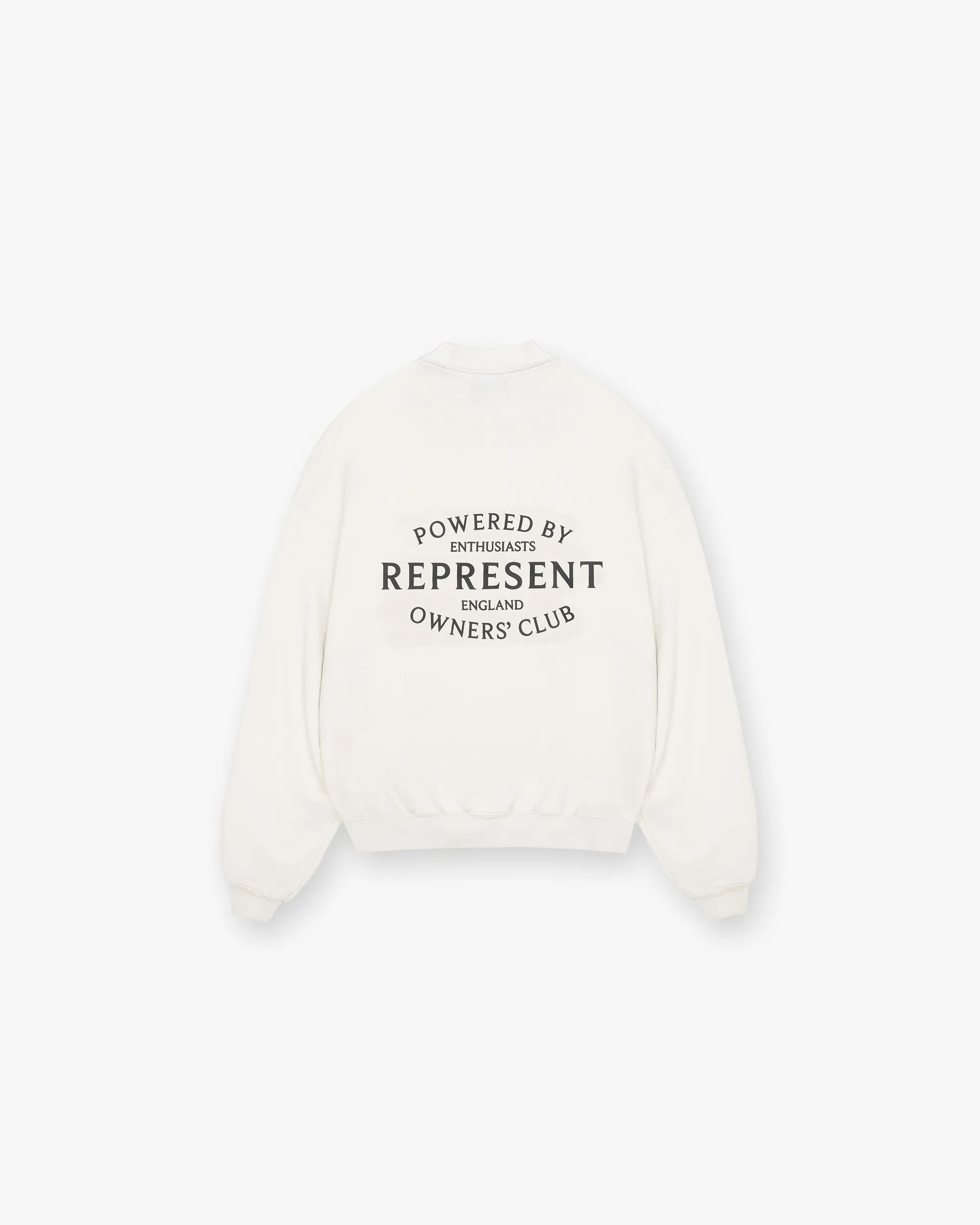 Represent Owners Club Stamp Sweater - Flat White