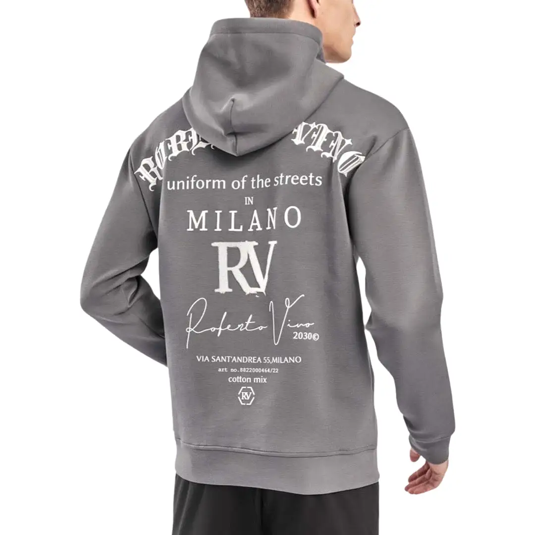 Roberto Vino Tech RV Hoodie (Grey)