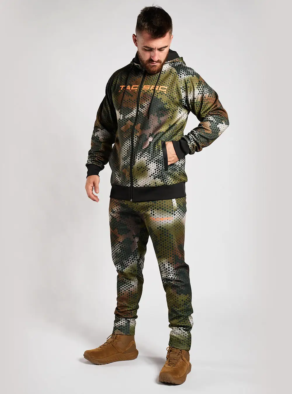 SALE - TACSRC Outdoors Trax Hoodie - Zougla Camo