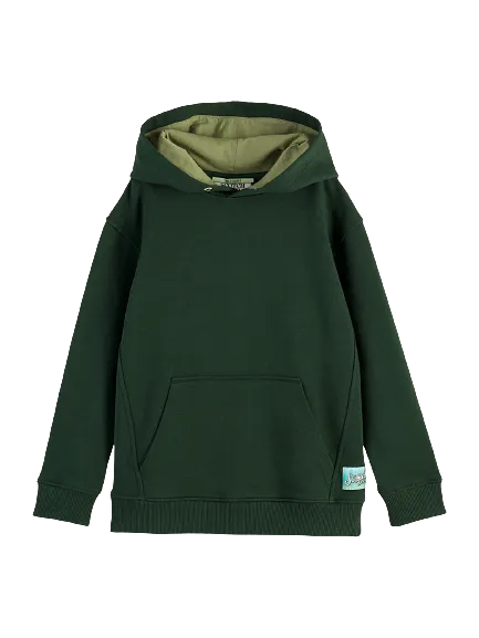 Scotch & Soda Boys Classic Hoodie _Green 167580-1214