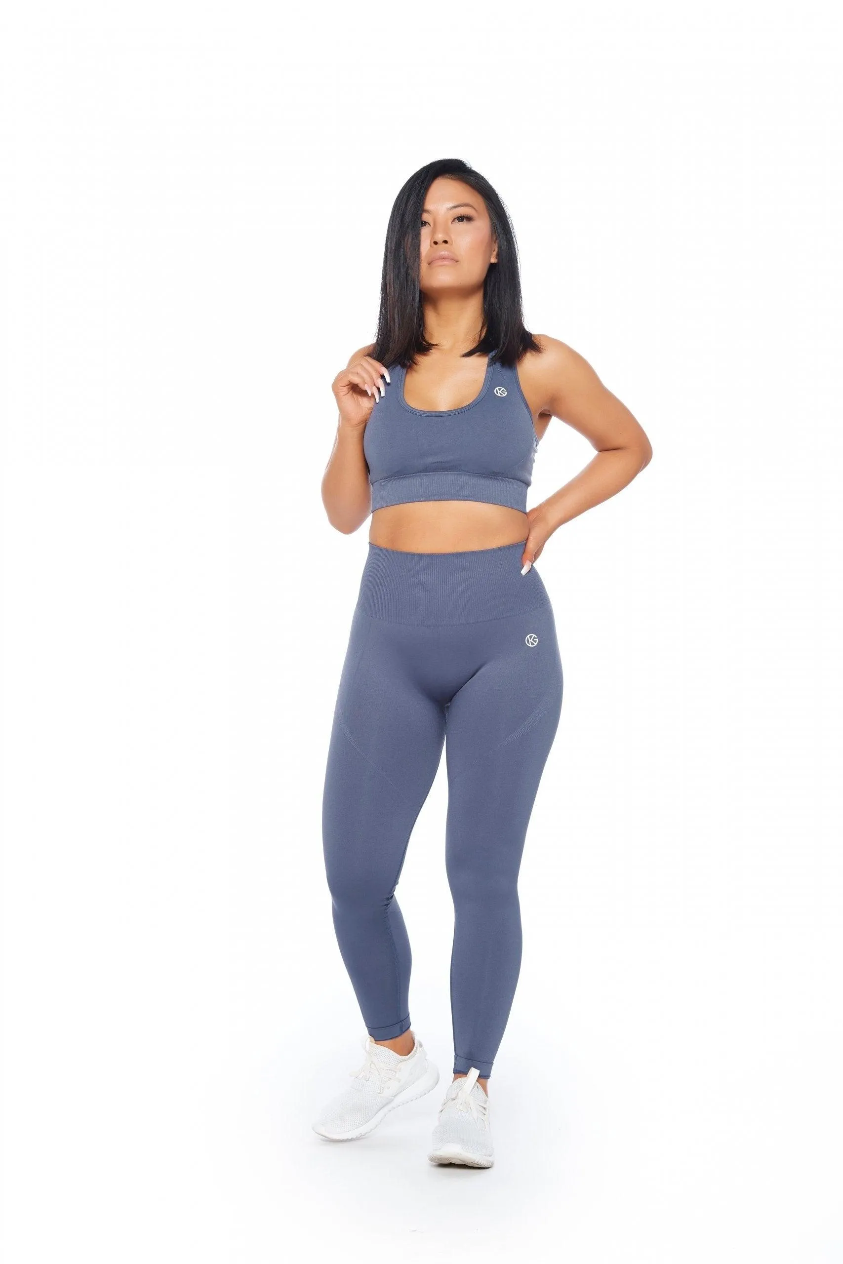 Seamless Leggings - Steel Grey