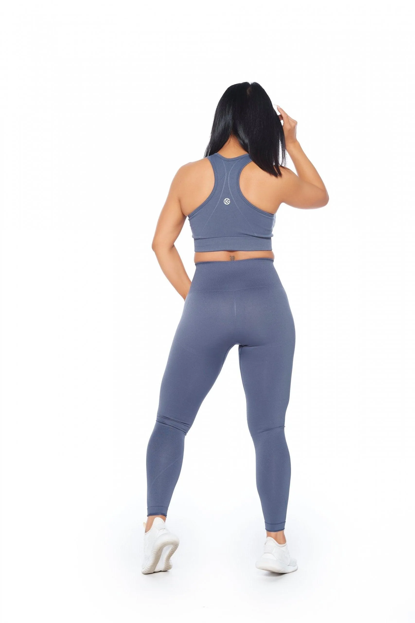 Seamless Leggings - Steel Grey