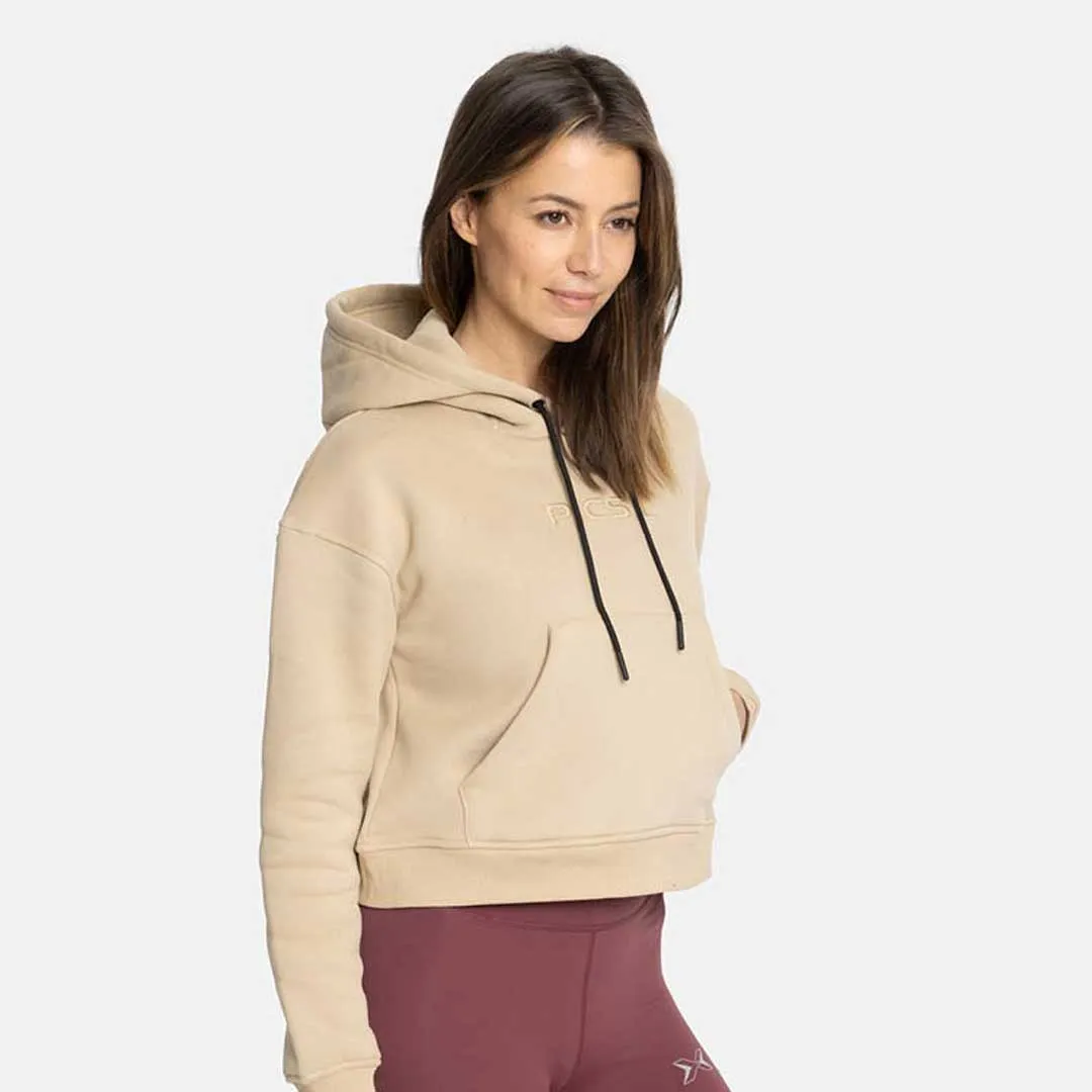 Short Hoodie Sweatshirt Woman Core