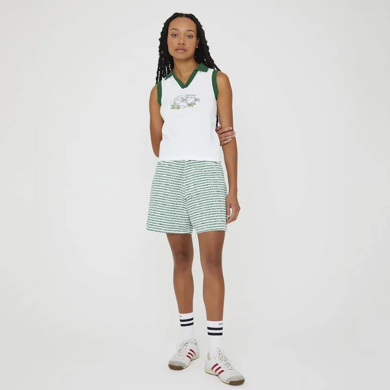 Shrimps Cal V-Neck Top (Multi/White/Green)