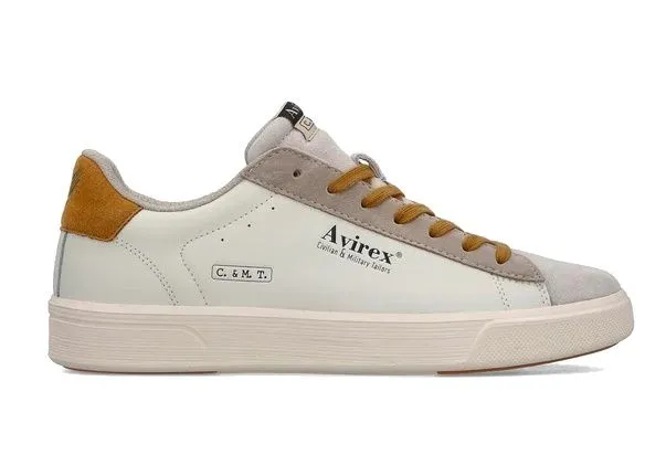 SNEAKERS AVIREX UOMO MIKEL VINTAGE MARRONE/GRIGIO/BIANCO AV31M80610 03