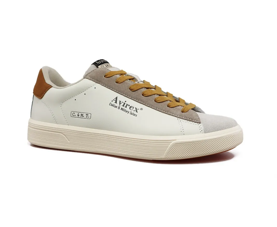 SNEAKERS AVIREX UOMO MIKEL VINTAGE MARRONE/GRIGIO/BIANCO AV31M80610 03