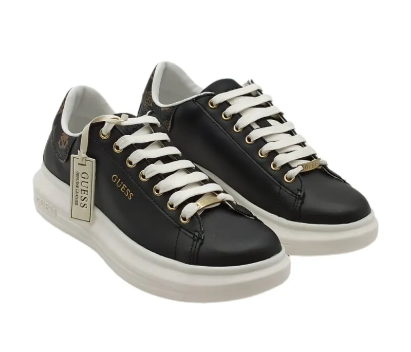 SNEAKERS GUESS VIBO DONNA FL7RNOFAL12 BLKBR