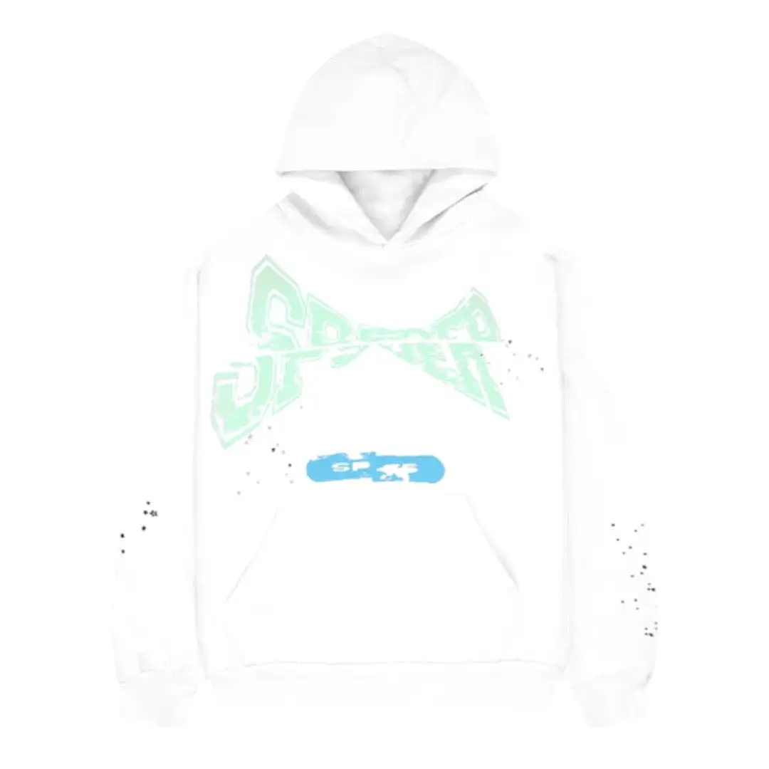 Spider Worldwide Egg Shell Logo Hoodie