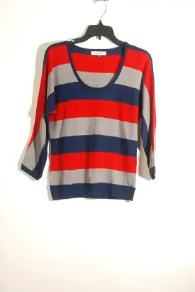 Striped U Neck Dolman Sweater ° X-Small ° 2006